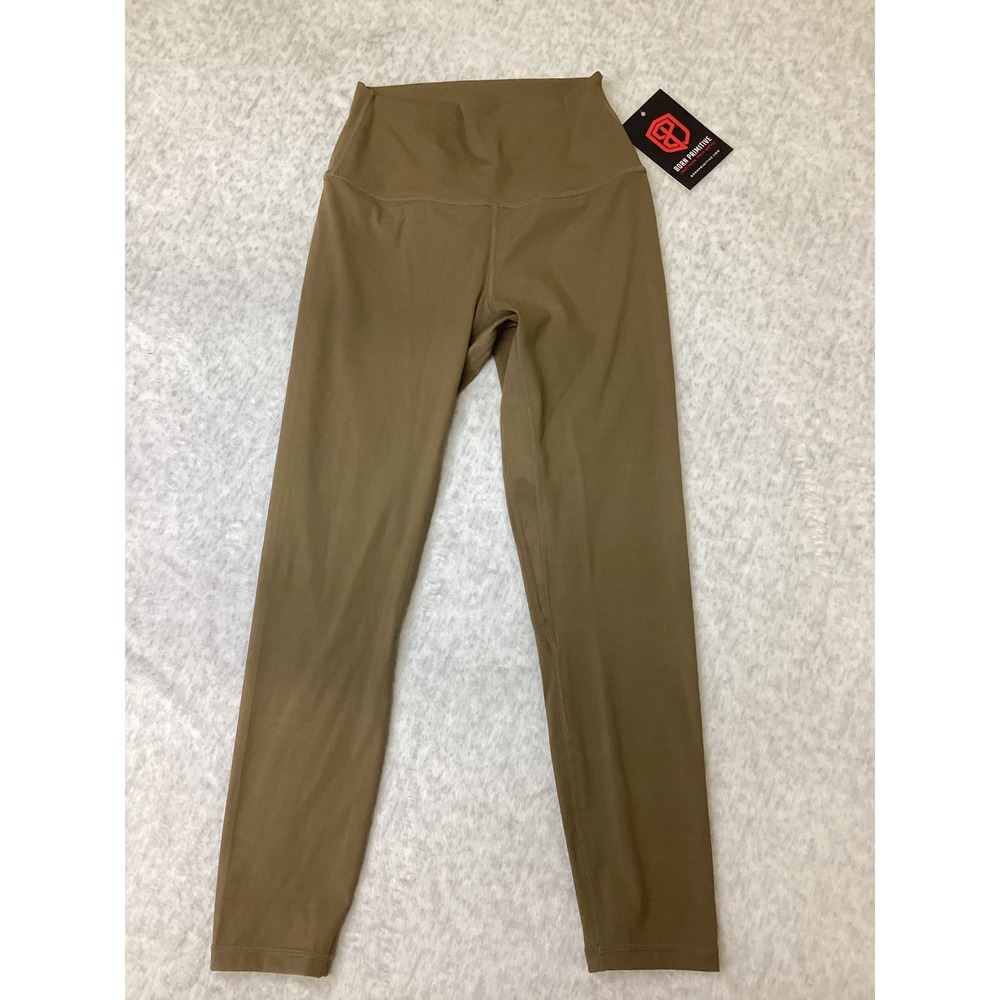 Born Primitive Your Go To Legging 2.0 Coyote Brown Medium 7/8 High Waist Workout